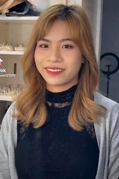 大阪在中のいつも笑顔のベトナム女性20代（TH24314）